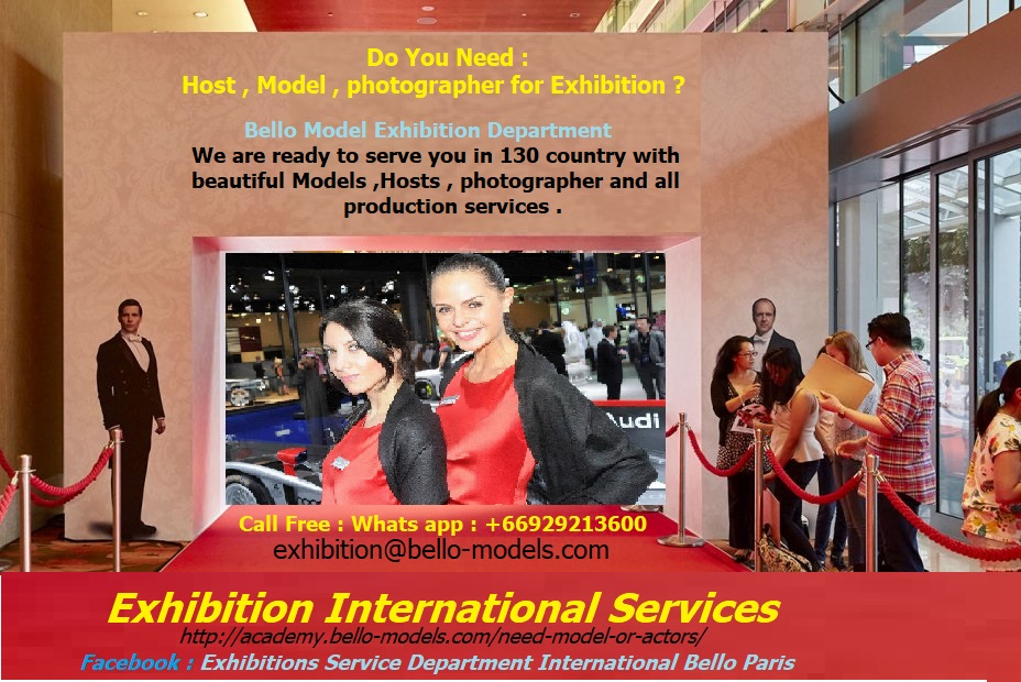 Exhibition services International Bello Models